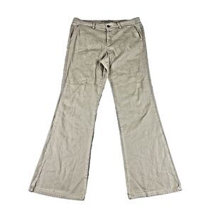 Dickies Women's 14R Khaki Tan Pants Slim Fit‎ Bootcut Pockets Grunge Y2K Work